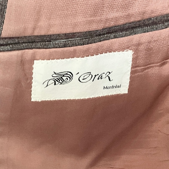 Vintage Brown Pinstripe Blazer - Picture 9 of 15